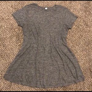Plain Gray Dress